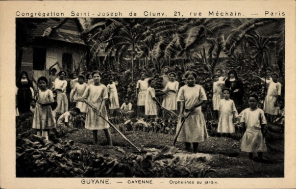 KP Guyana, sieroty w ogrodzie, misja
