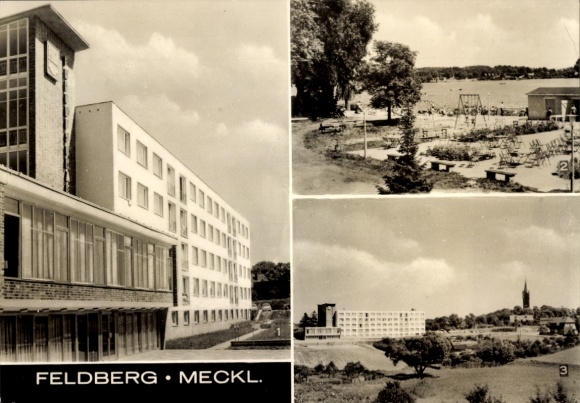 Feldberg in filiaal Mecklenburg, FDGB recreatiehuis Freundschaft, Haussee