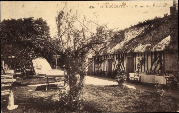 Postcard Houlgate Calvados, The Aunettes Farm