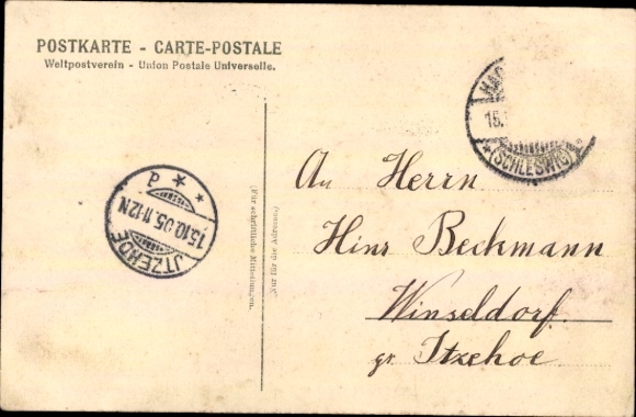 Postcard Haderslev Hadersleben Denmark, barracks