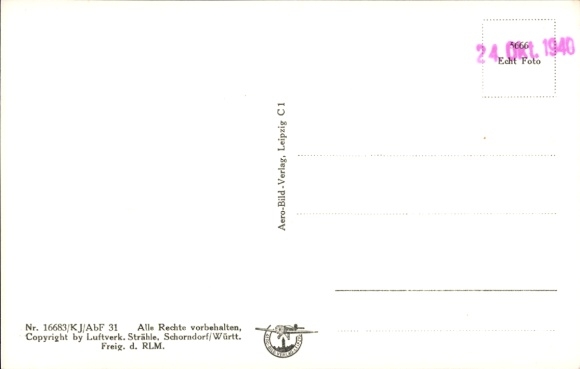 Postcard Weigenheim in Middle Franconia, Frankenberg Castle, aerial photograph, Frankenberg economy
