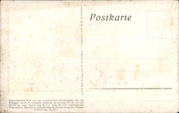 Paper cutting Postcard Diefenbach, Per aspera ad astra, part 19
