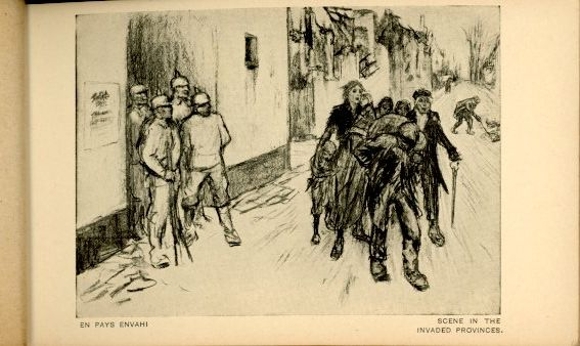 21 old artists PC Dessins d'un Meutre, Louis Raemaekers, in the appropriate booklet, various views