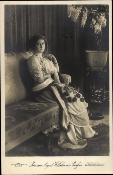 Ak Prinzessin August Wilhelm von Preußen, Liersch 3350