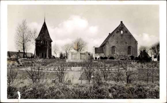 Ak Lindholm in Nordfriesland, Kriegerehrenmal