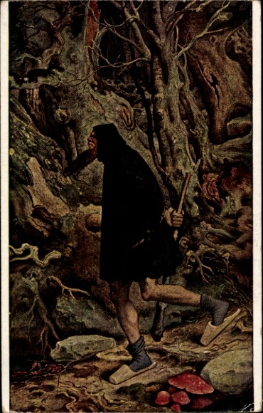 Artist PC von Schwind, Moritz, Rübezahl, Berggeist, Riesengebirge