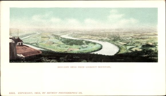 Ak Lookout Mountain Tennessee USA, Moccasin Bend