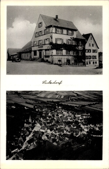 Postcard Sulzdorf Bühlerzimmern, Gasthof Zum Rößle