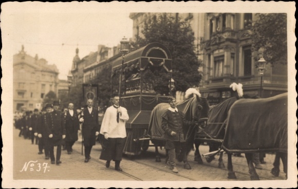 Photo Postcard Aachen in North Rhine-Westphalia, reliquary procession July 1925