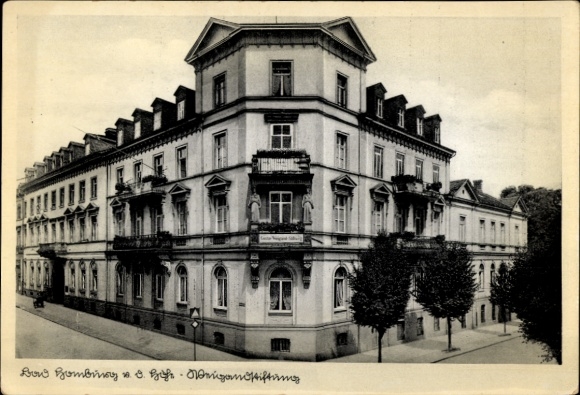 Ak Bad Homburg vor der Höhe Hessen, Rheingau Stiftung