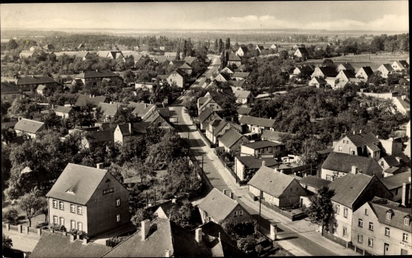 Postcard Lauchhammer in Niederlausitz, view of Kleinleipischer Straße