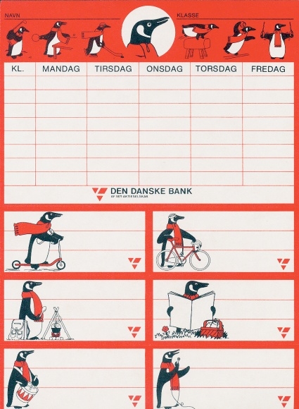 Timetable Advertising, Den Danske Bank, Penguins