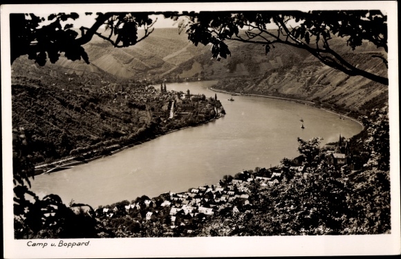 PC Kamp Bornhofen am Rhein, panorama with Boppard