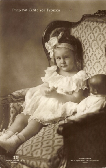 PC Princess Cecilie of Prussia, doll, Liersch 7948