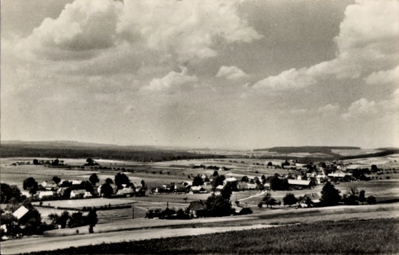 Ansichtkaart Rosenthal Bielatal Saksisch Zwitserland, panorama