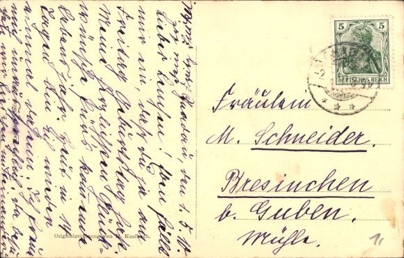 Artist Postcard Kaulbach, Hermann, Children on a Seesaw