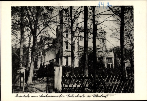Ak Reinbek in Schleswig Holstein, Gehschule in Wentorf