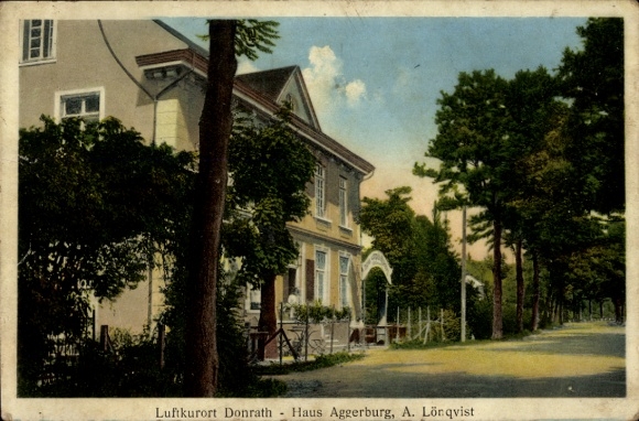 Postcard Donrath Lohmar in North Rhine Westphalia, Haus Aggerburg
