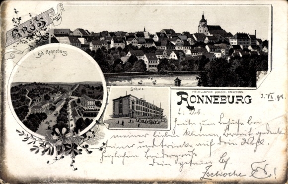 litho Ronneburg in Thüringen, algemeen beeld