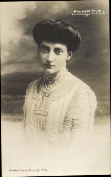 Ak Prinses Thyra van Denemarken, Portret