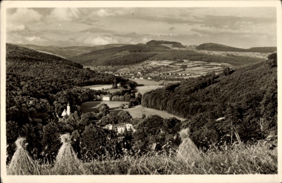 Postcard Bad Brückenau in Sinntal Lower Franconia, Pilsterköpfe, Panorama