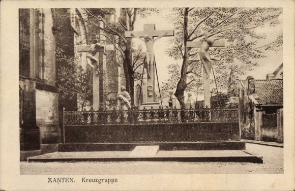 Ak Xanten am Niederrhein, Kreuzgruppe