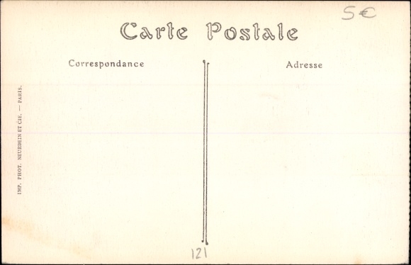 Postcard Beauvais Oise, La Gare