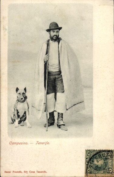 Ak Tenerife, Campesino, Hund