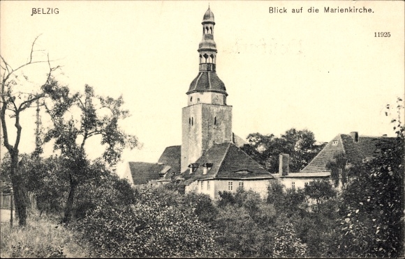 Ansichtkaart Bad Belzig in Brandenburg, Mariakerk