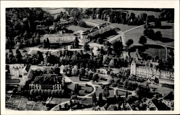 Postcard Bad Wildungen in Hesse, spa district