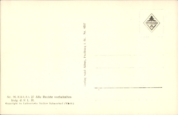 Postcard Menzenschwand St. Blasien in the Black Forest, aerial photograph, Feldberg massif, Seebuck