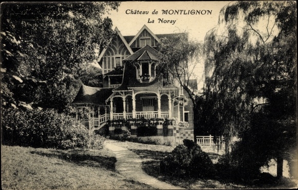 Ak Montlignon Val d’Oise, Château La Noray
