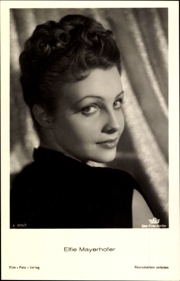 Actrice Elfie Mayerhofer, portret, Tobis A 3905 1