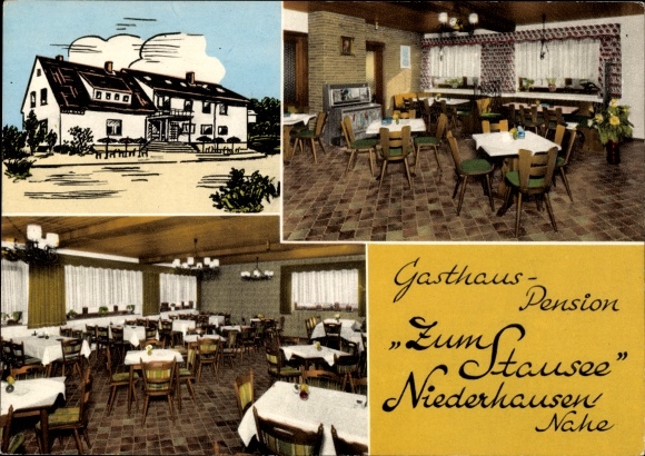 PC Niederhausen near Rhineland-Palatinate, Gasthof zum Stausee