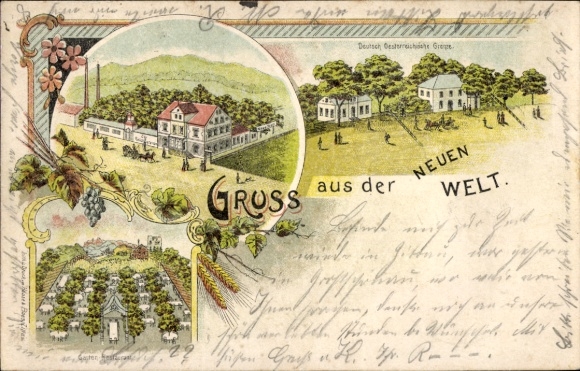 Chromo-Litho Dresden Tolkewitz, Donath's Neue Welt