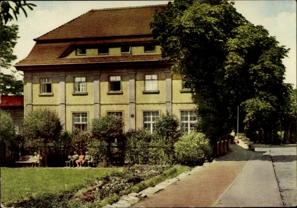Ak Pretzsch an der Elbe Bad Schmiedeberg, Eisen- und Schwefelmoorbad
