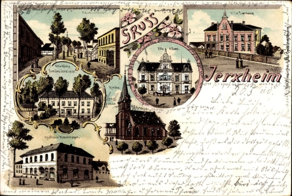 lito Jerxheim w Dolnej Saksonii, Villa Siernann, kościół, dom handlowy Wrackmayer, Villa Köchy
