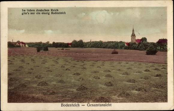 Postcard Bad Bodenteich in the Lüneburg Heath, general view
