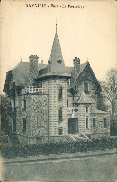 Postcard Damville Eure, La Pierrelaye