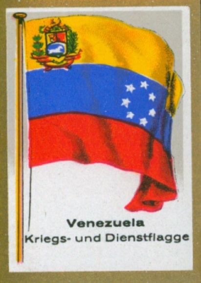 Collector's picture Ulmenried flag pictures No. 324, Venezuela, war and service flag