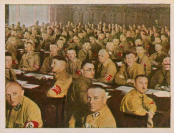 Collective picture battle for the Third Reich, picture 169, parliamentary group meeting of the National Socialists in the Reichstag