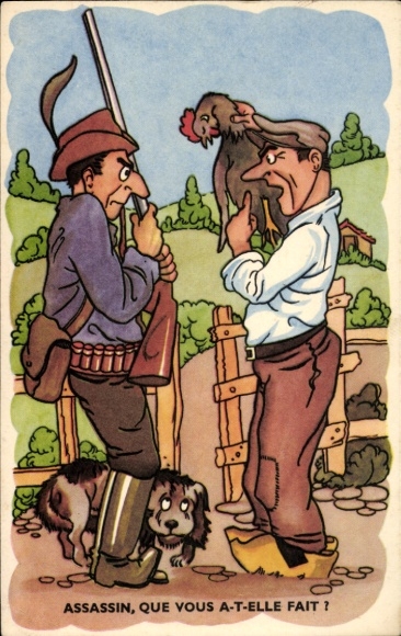 Artysta KP Hunter uderzył koguta, wściekły rolnik