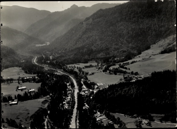 Photo Kreuth am Tegernsee Upper Bavaria, aerial photograph