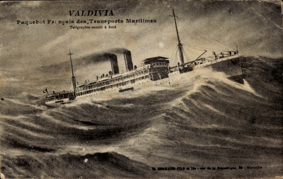 SS Valdivia, stoomschip SGTM