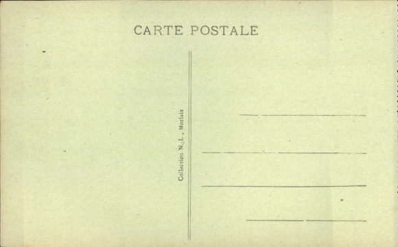 Postcard Roscoff Finistère, Le Fond du Port and Théven