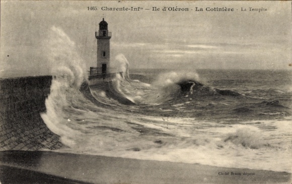 CPA La Cotinière Saint Pierre d'Oléron Charente Maritime, Phare, Ile d'Oléron