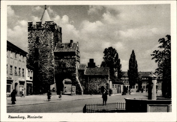 Ak Naumburg an der Saale, Bilder von Stadtmauer, Türme,  Architektur