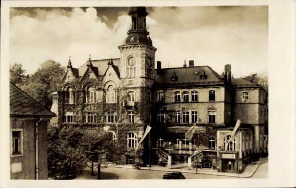 Ak Stollberg im Erzgebirge, Rathaus