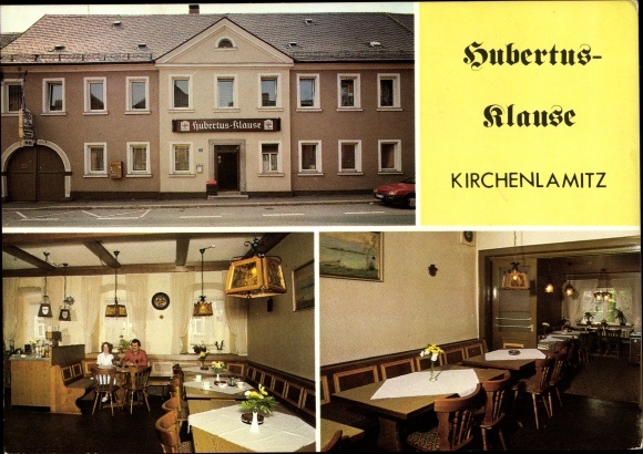 Ak Kirchenlamitz in het Fichtelgebirge van Opper-Franken, Hubertus-Klause