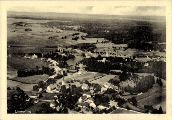 Ak Unteralting Grafrath in Opper-Beieren, luchtfoto